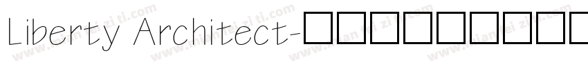 Liberty Architect字体转换